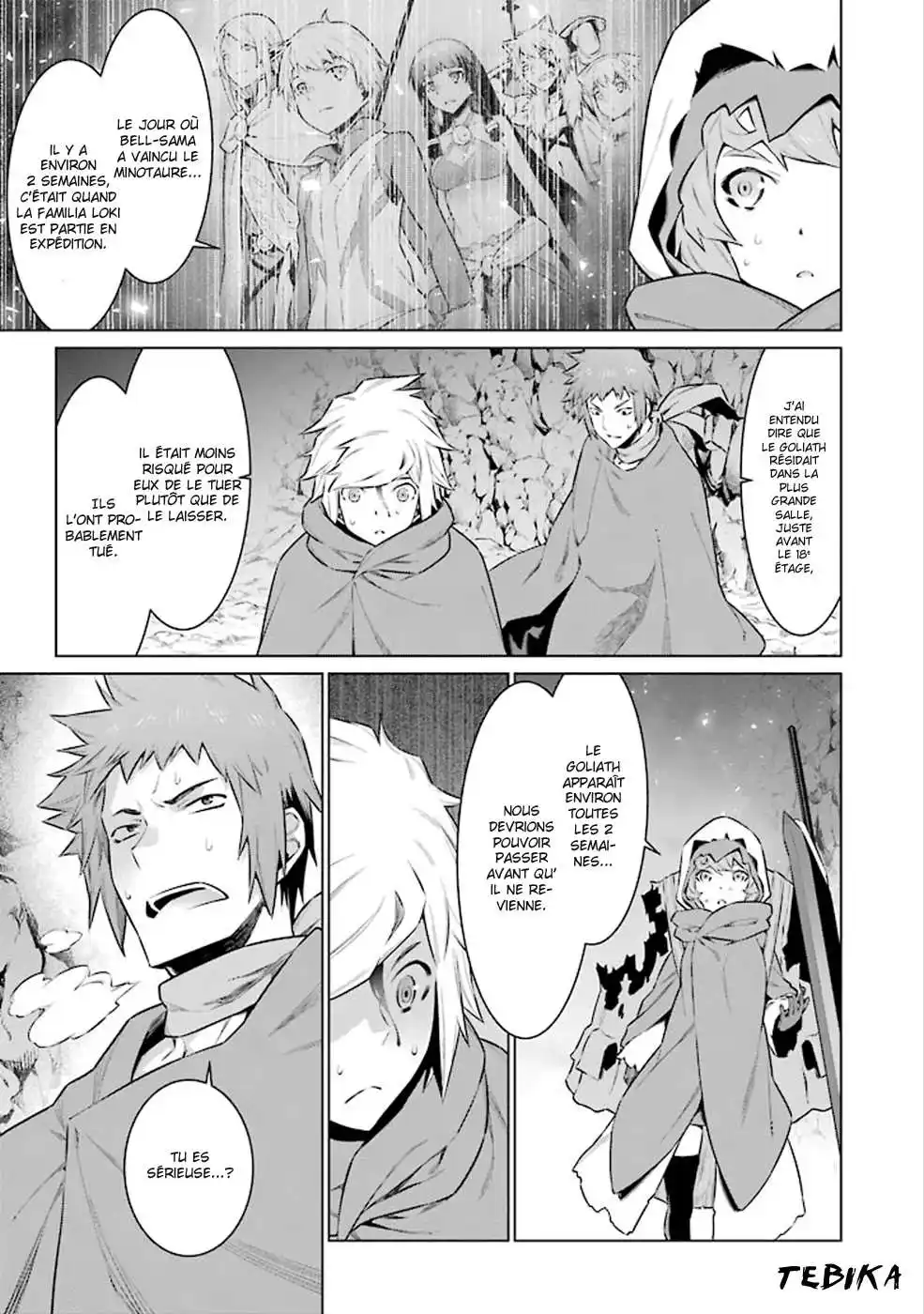 Dungeon ni Deai wo Motomeru no wa Machigatteiru Darou ka 21 page 4