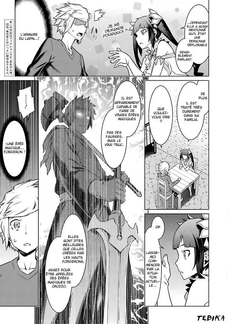 Dungeon ni Deai wo Motomeru no wa Machigatteiru Darou ka 28 page 3