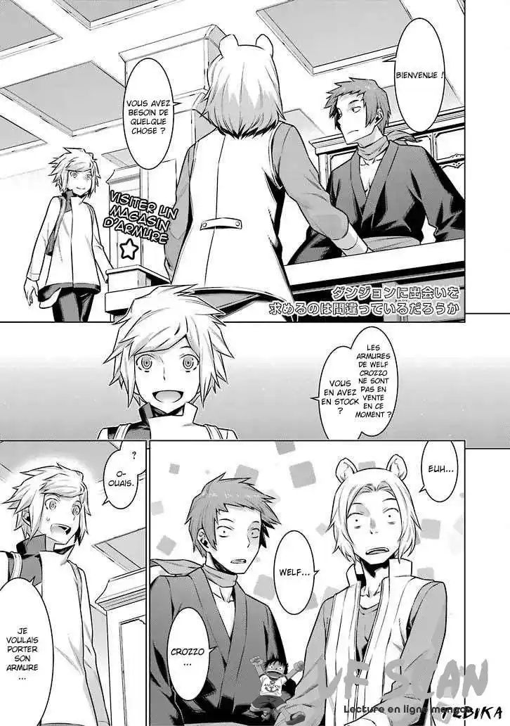 Dungeon ni Deai wo Motomeru no wa Machigatteiru Darou ka 31 page 1