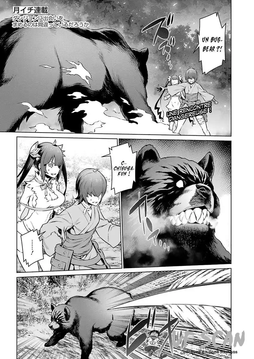 Dungeon ni Deai wo Motomeru no wa Machigatteiru Darou ka 3 page 1