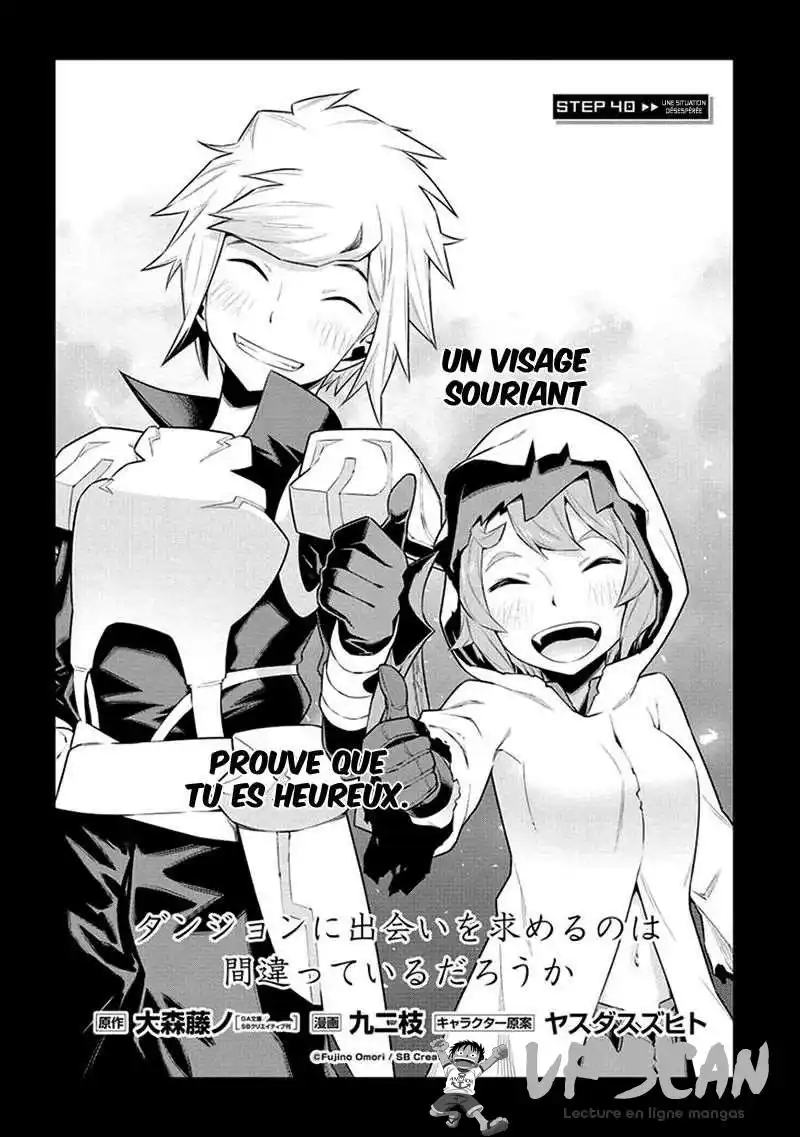 Dungeon ni Deai wo Motomeru no wa Machigatteiru Darou ka 41 page 1