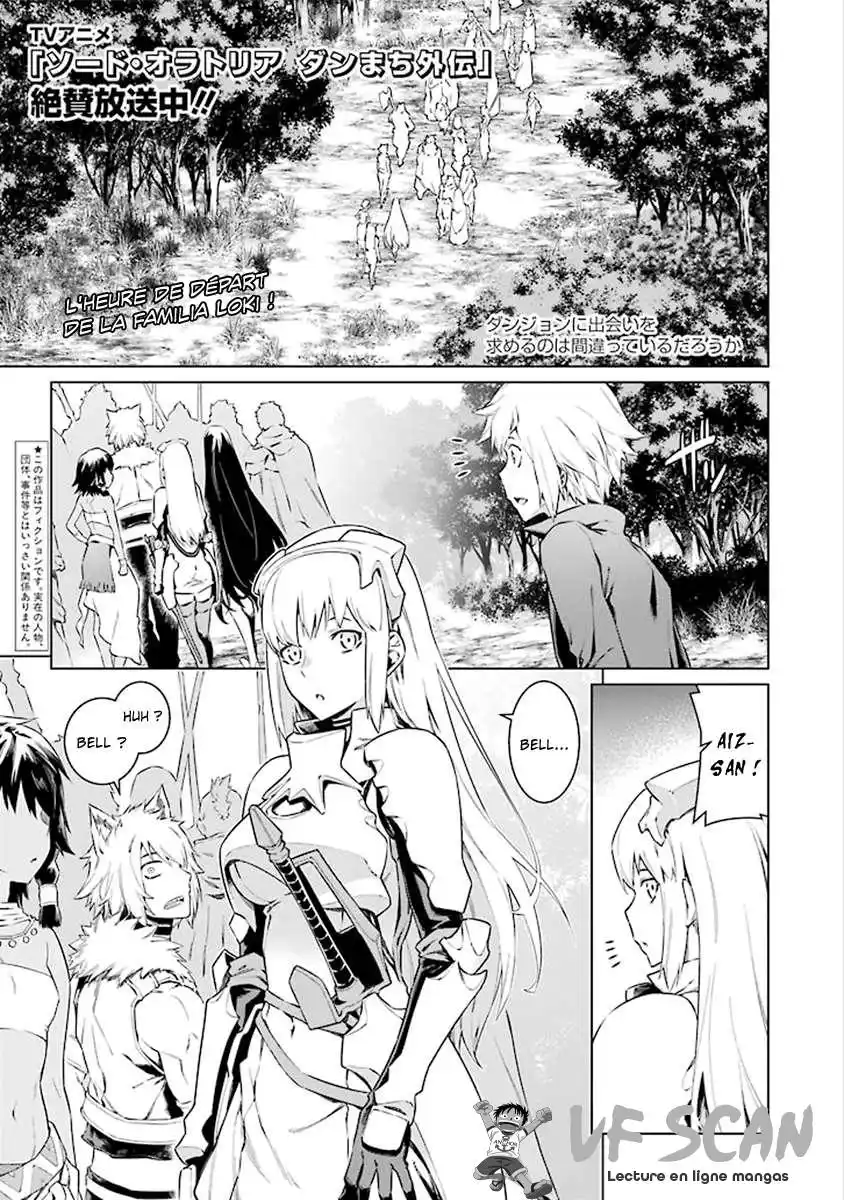 Dungeon ni Deai wo Motomeru no wa Machigatteiru Darou ka 8 page 1