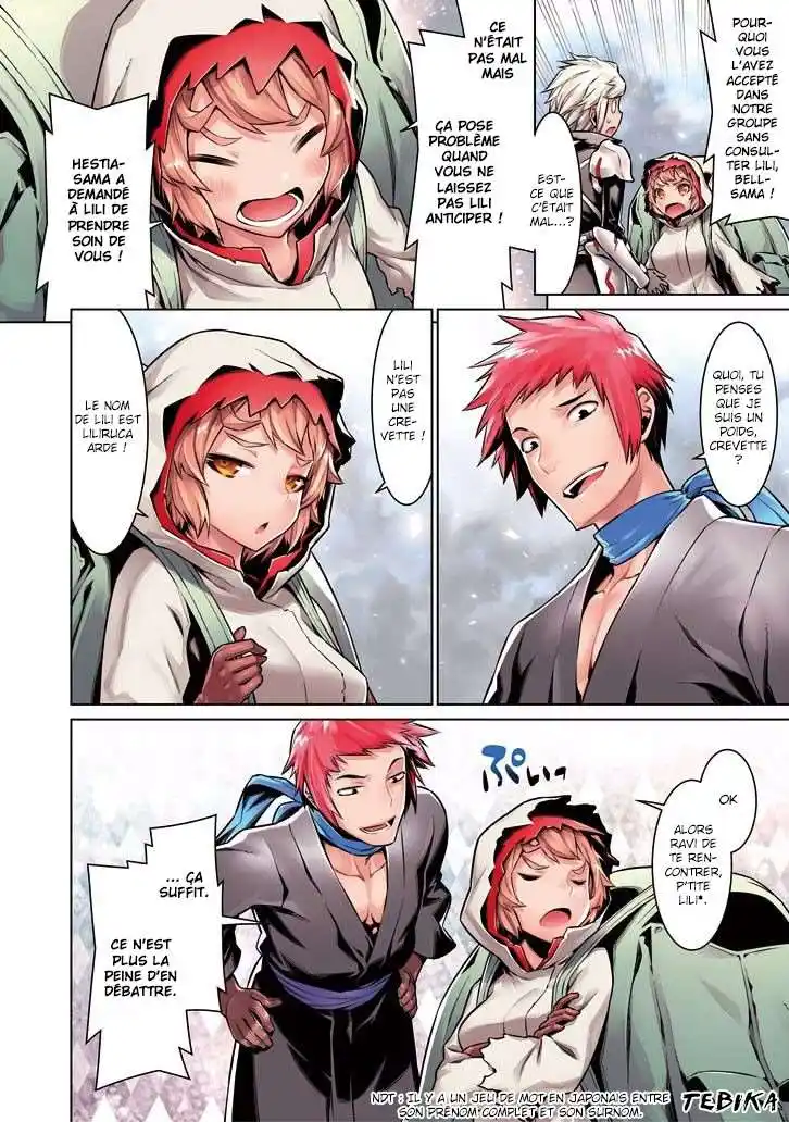 Dungeon ni Deai wo Motomeru no wa Machigatteiru Darou ka 30 page 3