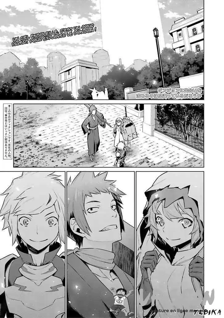 Dungeon ni Deai wo Motomeru no wa Machigatteiru Darou ka 26 page 1