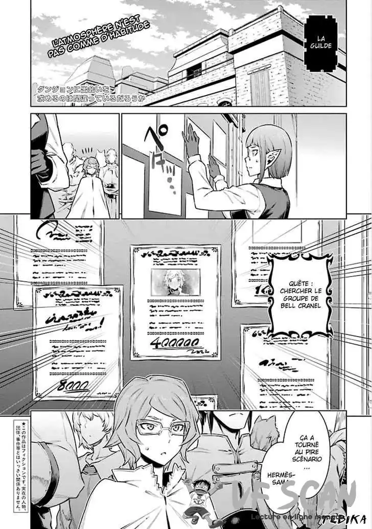 Dungeon ni Deai wo Motomeru no wa Machigatteiru Darou ka 22 page 1
