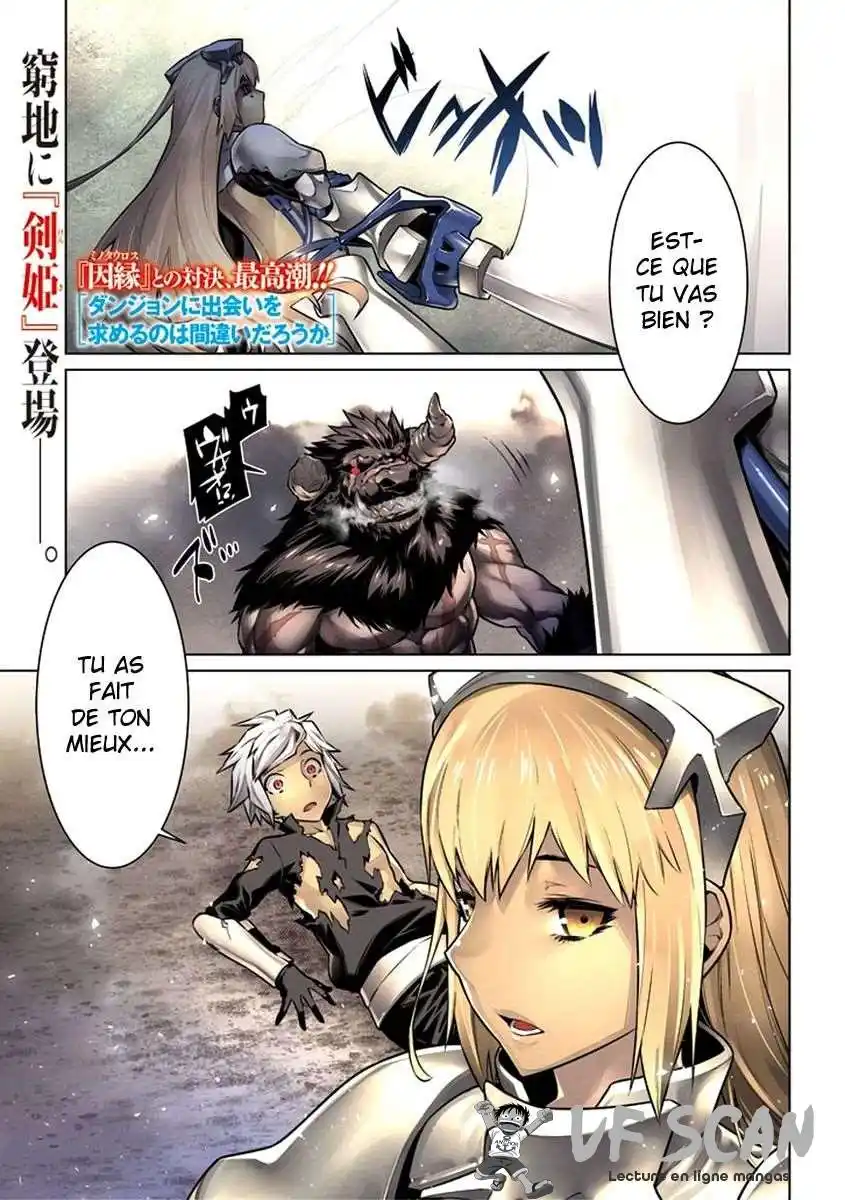 Dungeon ni Deai wo Motomeru no wa Machigatteiru Darou ka 38 page 1