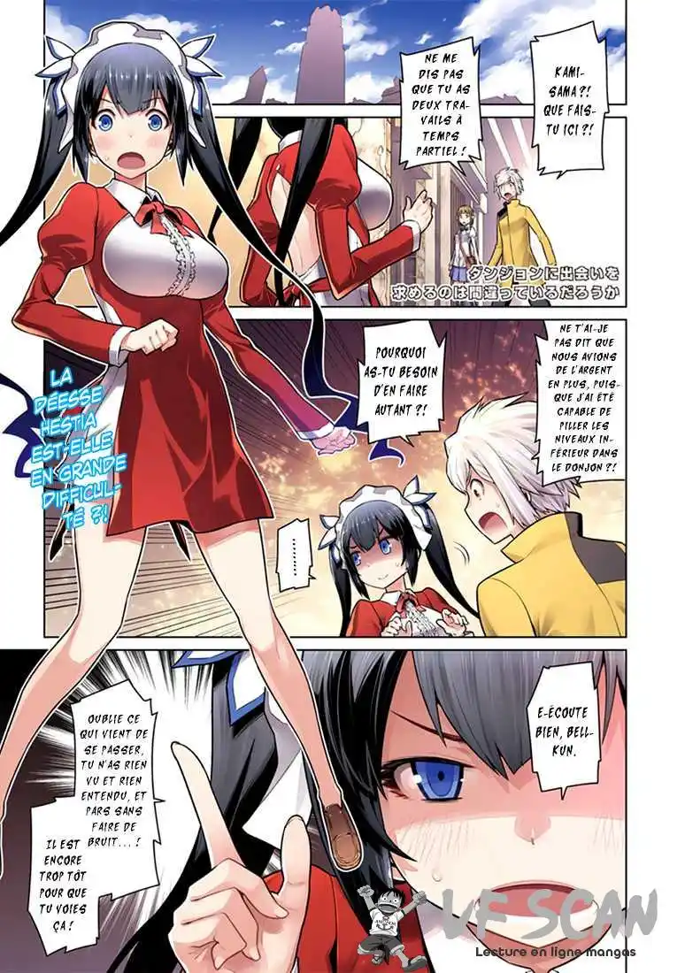 Dungeon ni Deai wo Motomeru no wa Machigatteiru Darou ka 66 page 1