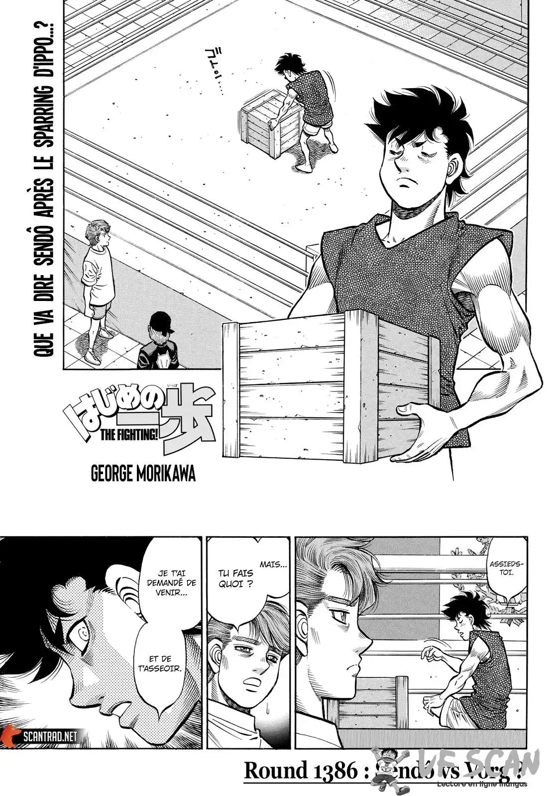 Hajime no Ippo 1386 page 1