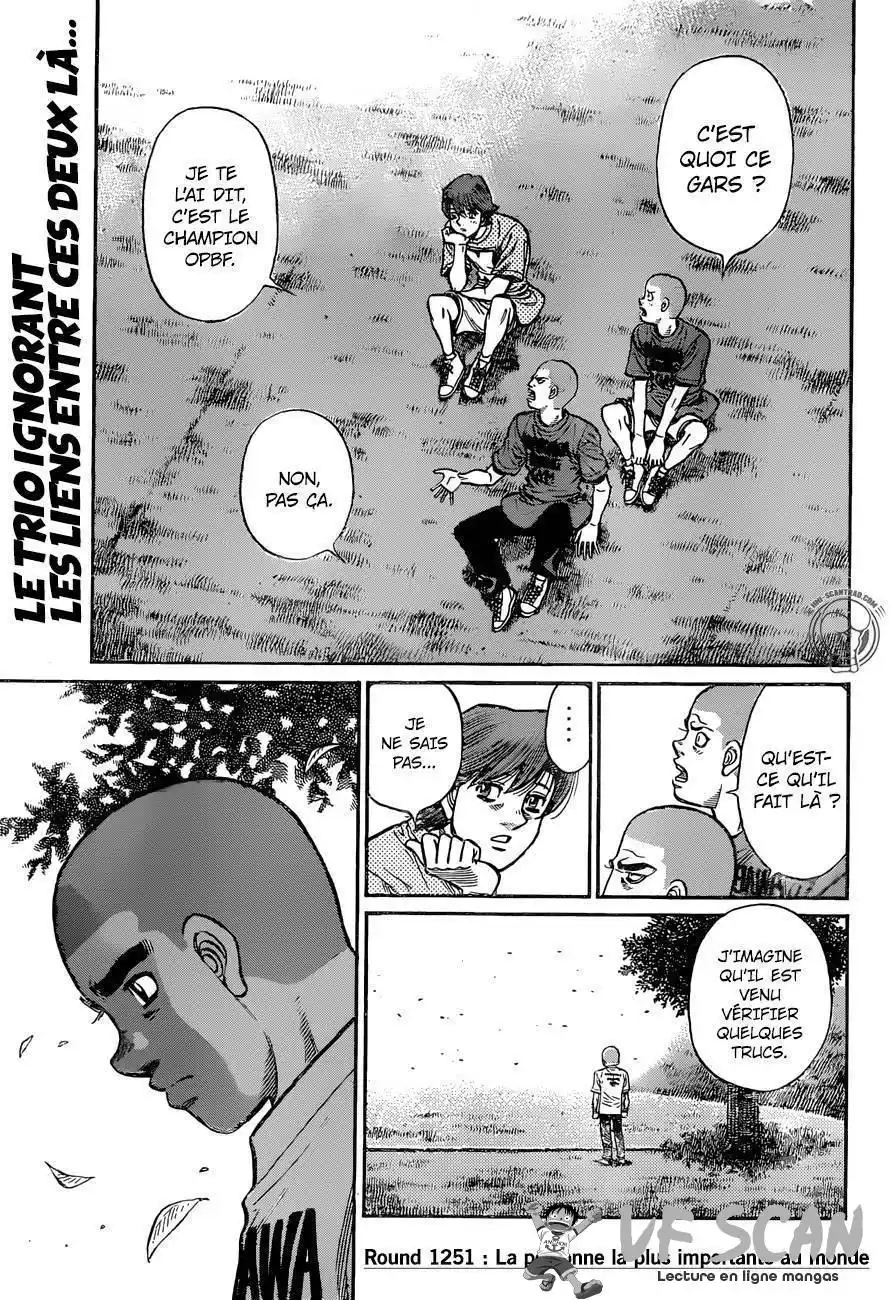 Hajime no Ippo 1251 page 1