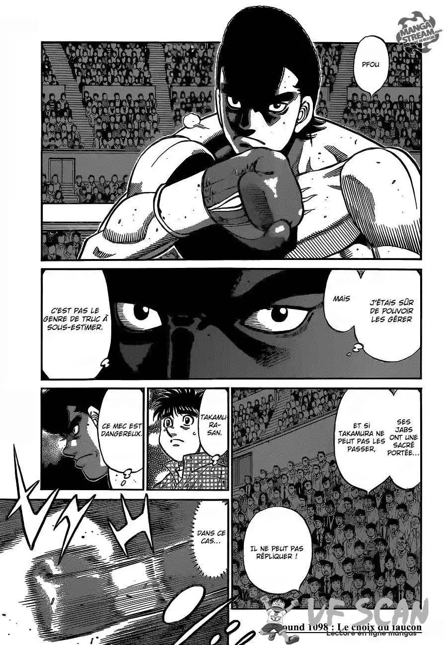 Hajime no Ippo 1098 page 1