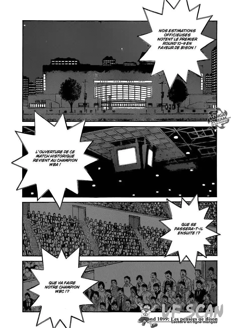 Hajime no Ippo 1099 page 1