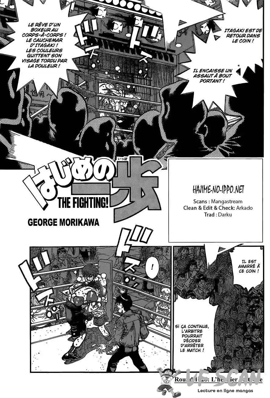 Hajime no Ippo 1028 page 1