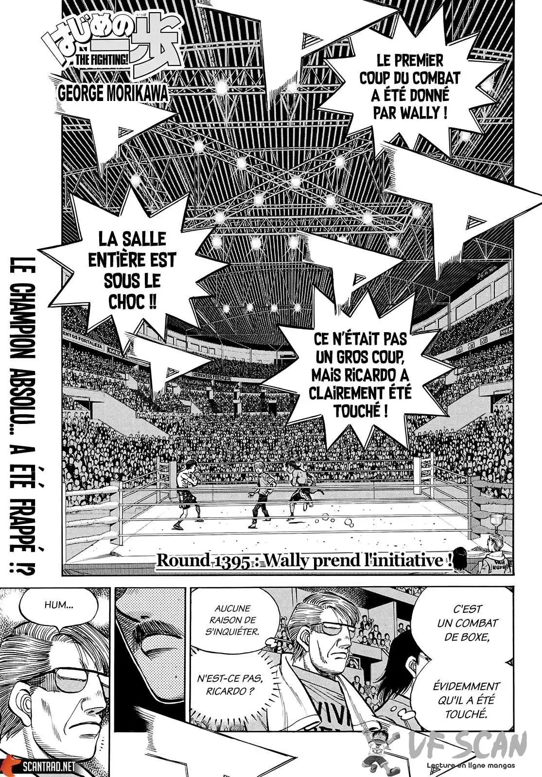 Hajime no Ippo 1395 page 1