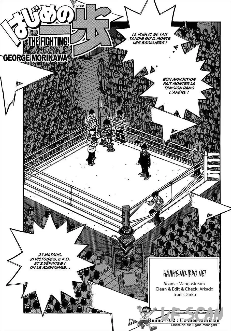 Hajime no Ippo 1032 page 1