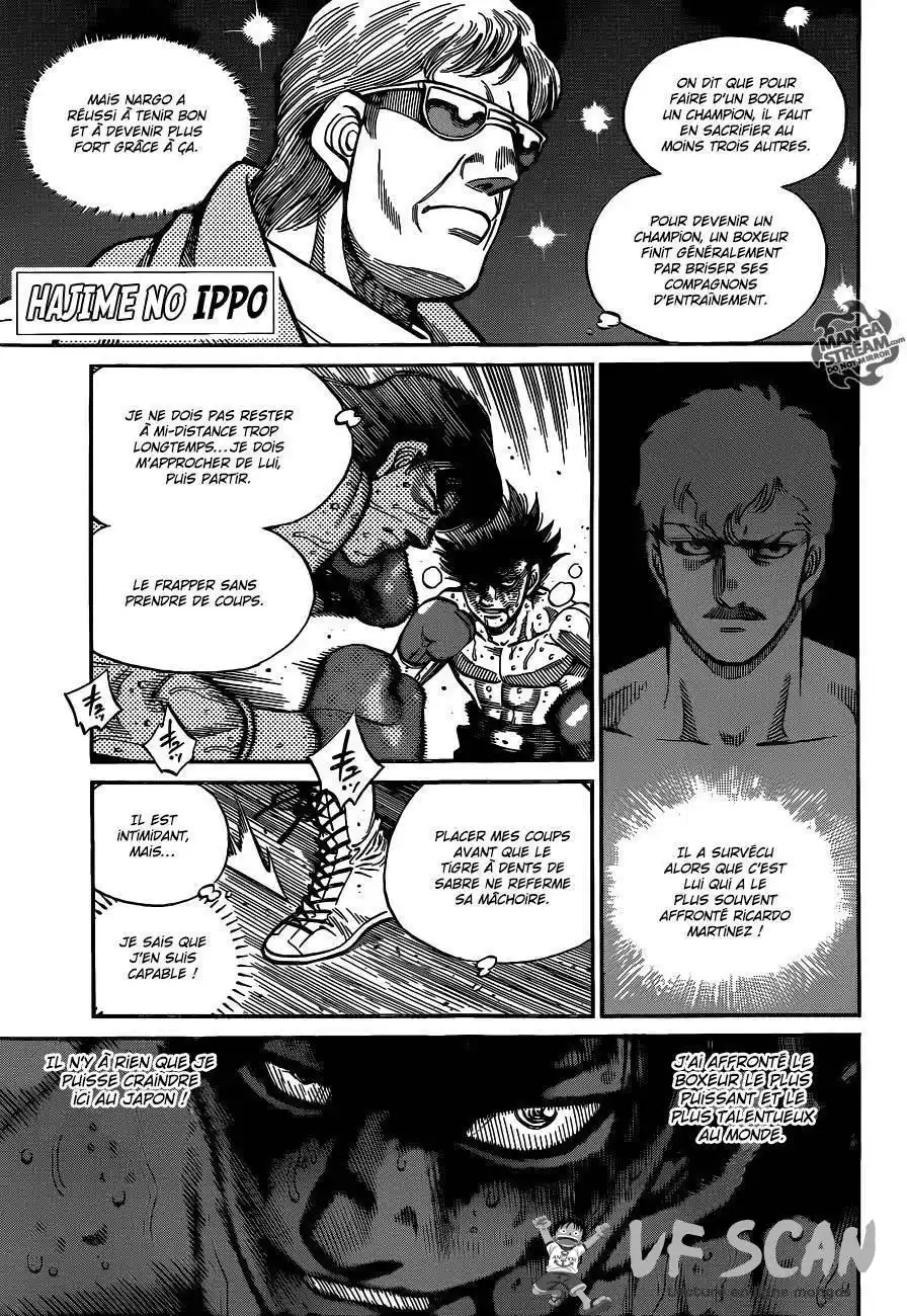 Hajime no Ippo 1089 page 1