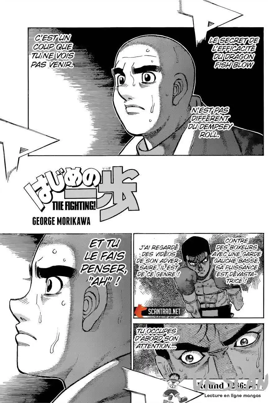Hajime no Ippo 1286 page 1