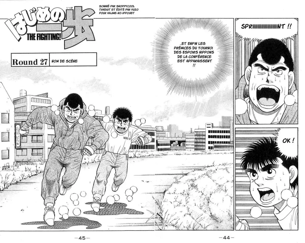 Hajime no Ippo 27 page 1