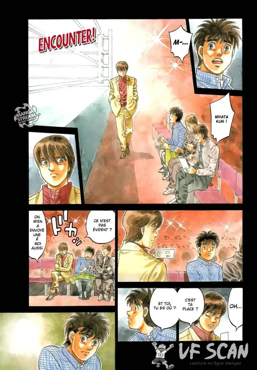 Hajime no Ippo 1168 page 1