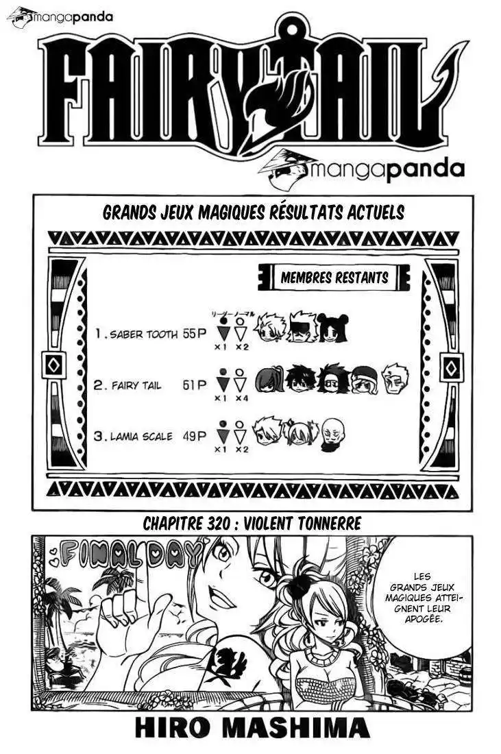 Fairy Tail 320 page 3