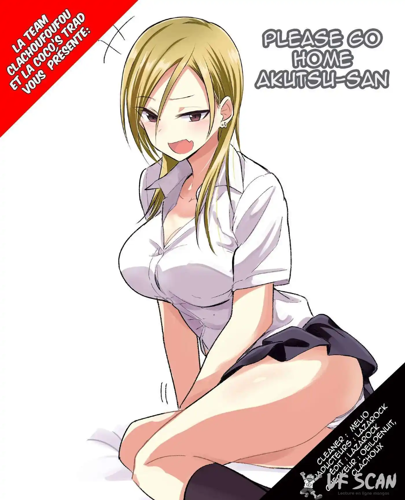 Kaette kudasai! Akutsu-san 40 page 1