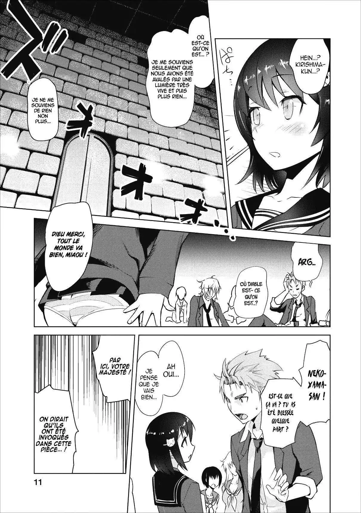 Class Ten'i de Ore dake Haburareta node, Doukyuusei Harem Tsukuru Koto ni Shita 1 page 8