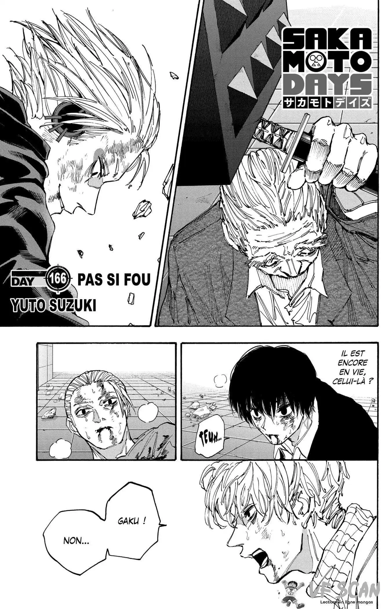 Sakamoto Days 166 page 1