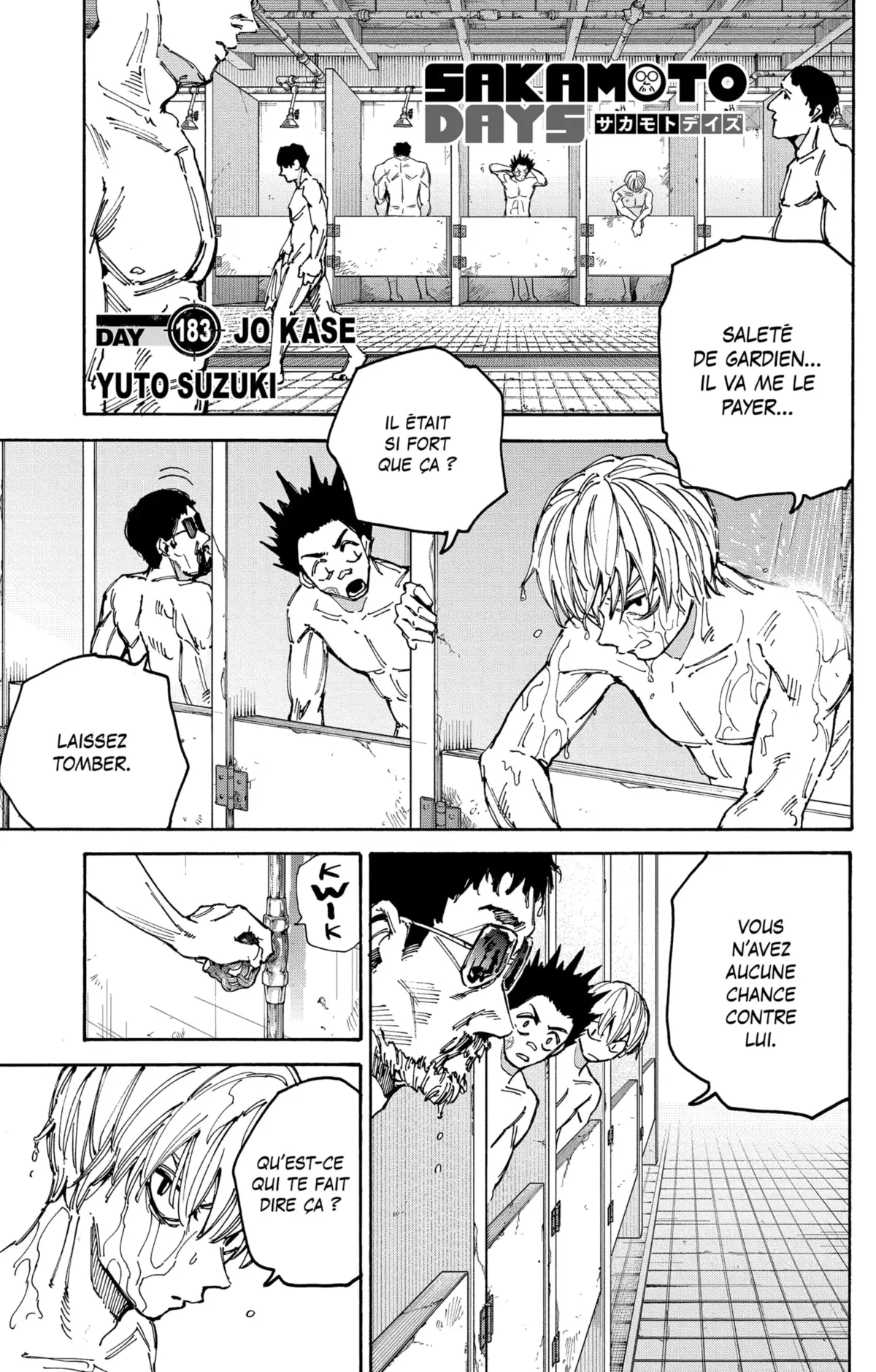 Sakamoto Days 183 page 1