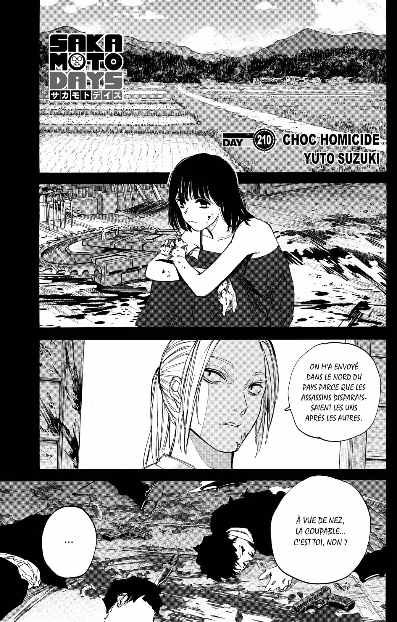 Sakamoto Days 210 page 1