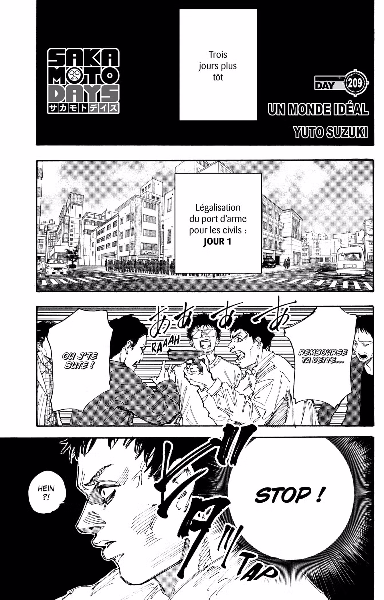 Sakamoto Days 209 page 1