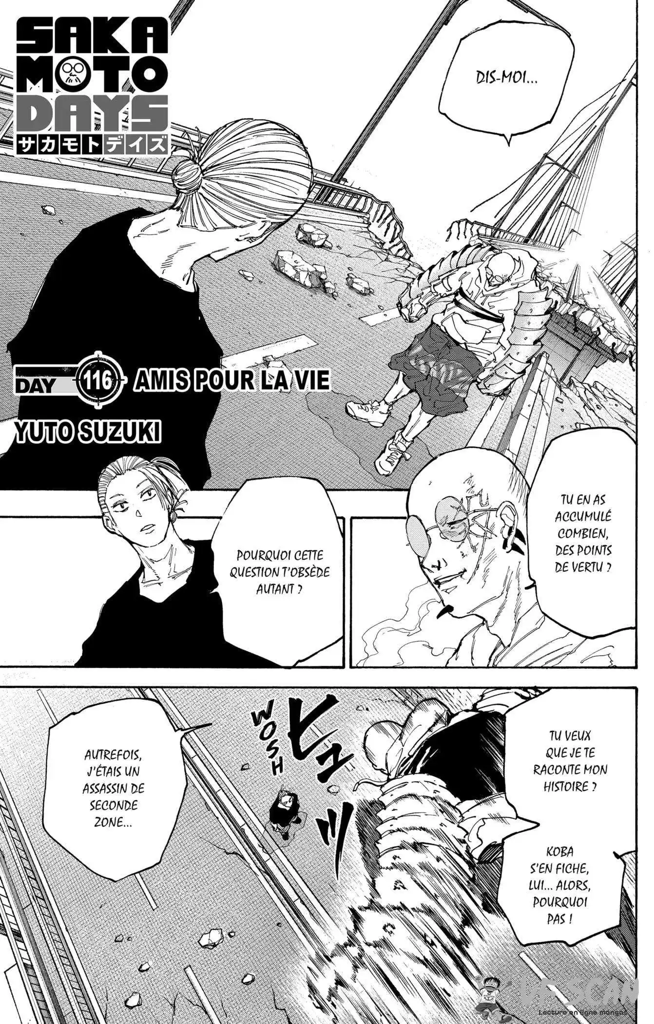 Sakamoto Days 116 page 1