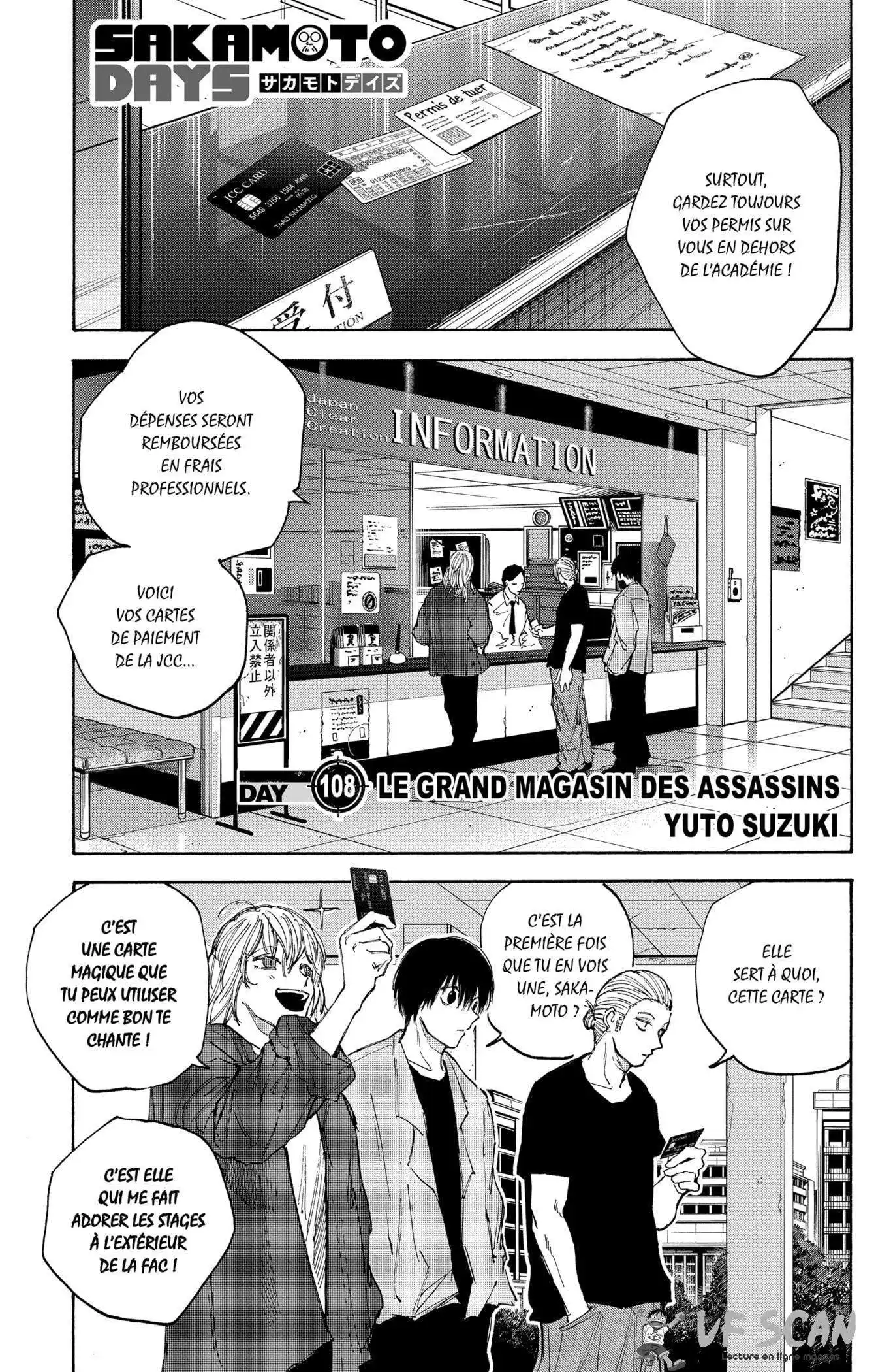 Sakamoto Days 108 page 1
