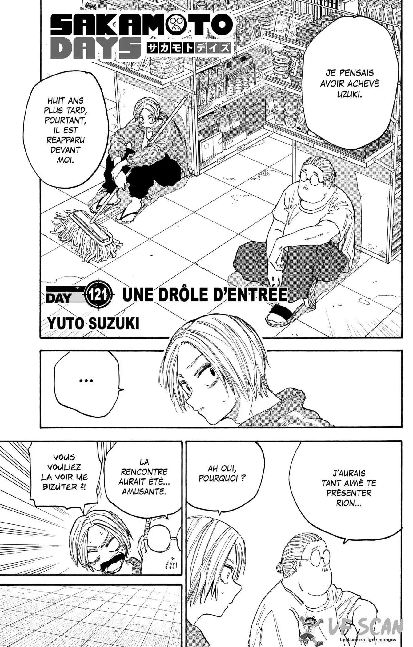 Sakamoto Days 121 page 1