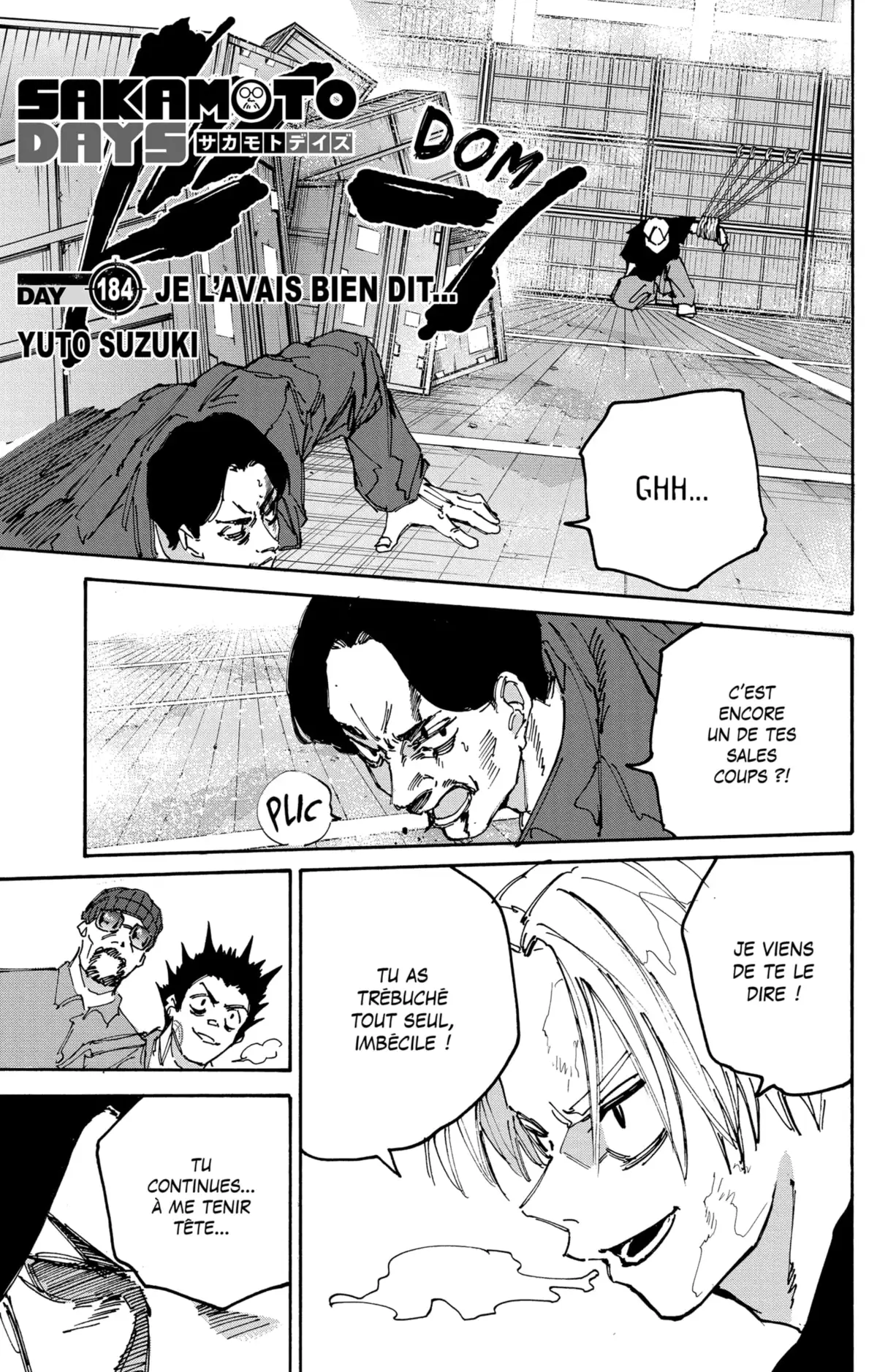 Sakamoto Days 184 page 1