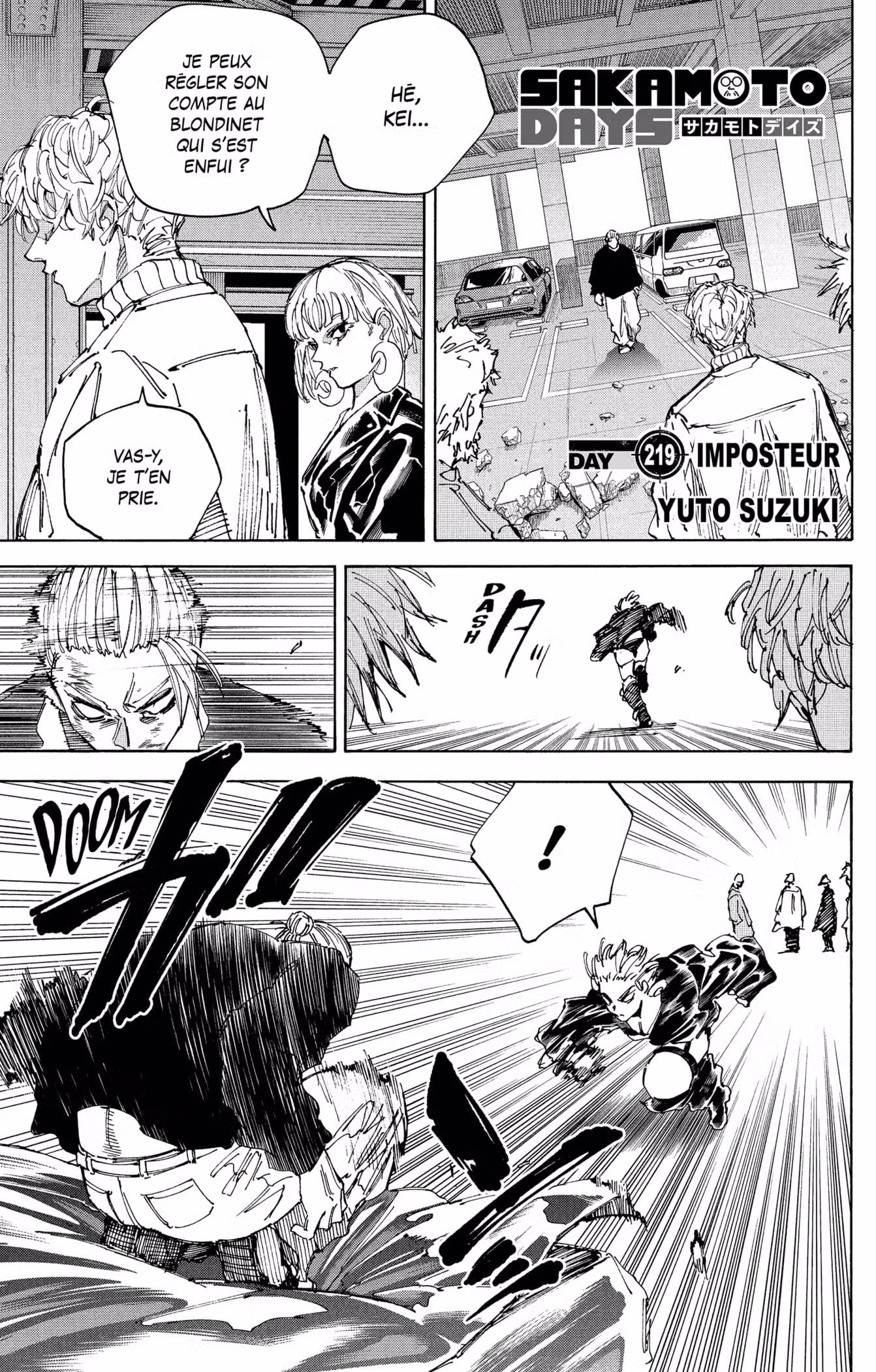Sakamoto Days 219 page 1