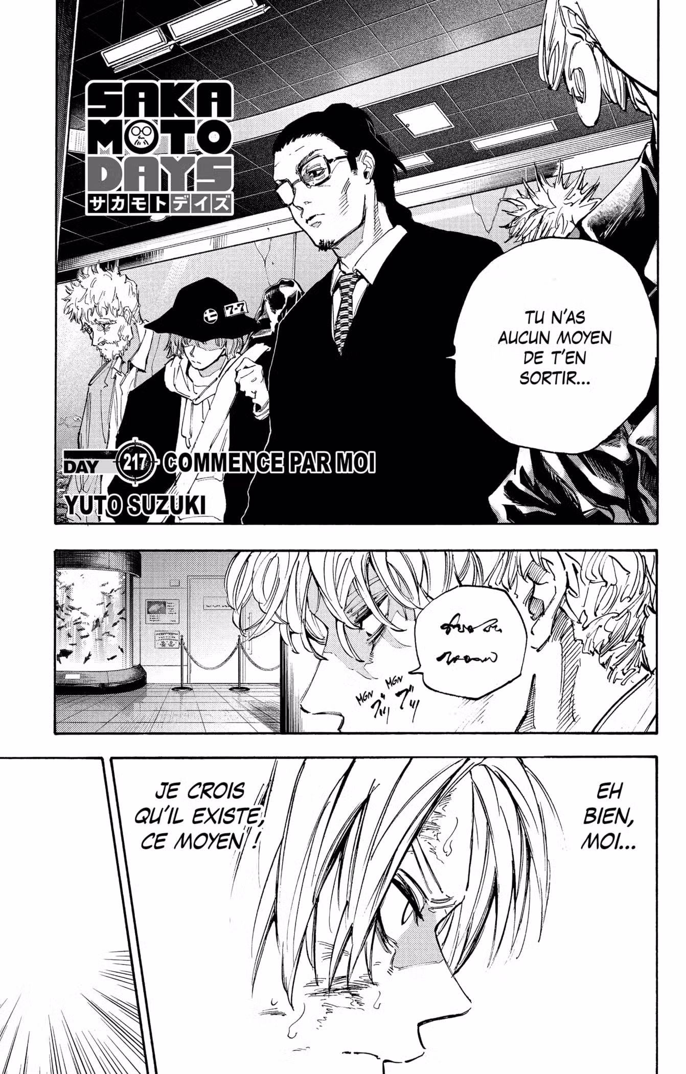 Sakamoto Days 217 page 1