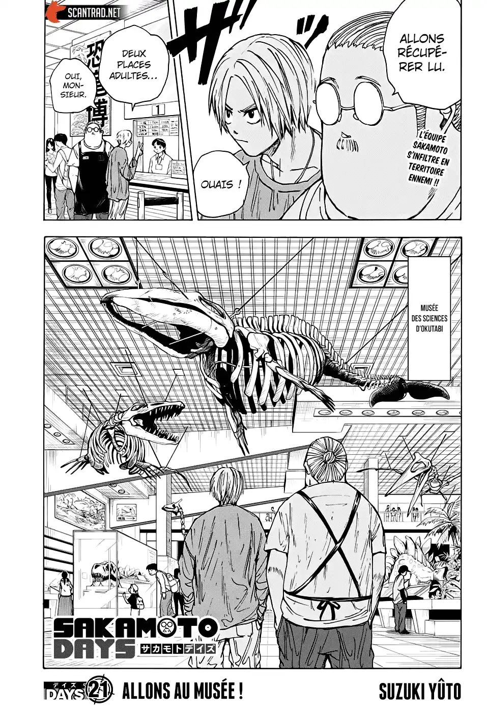 Sakamoto Days 21 page 1