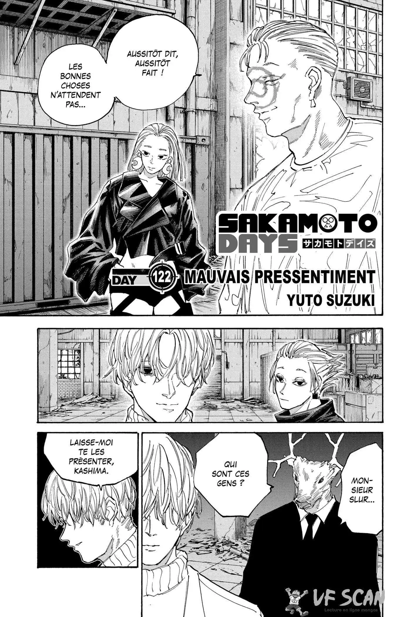 Sakamoto Days 122 page 1