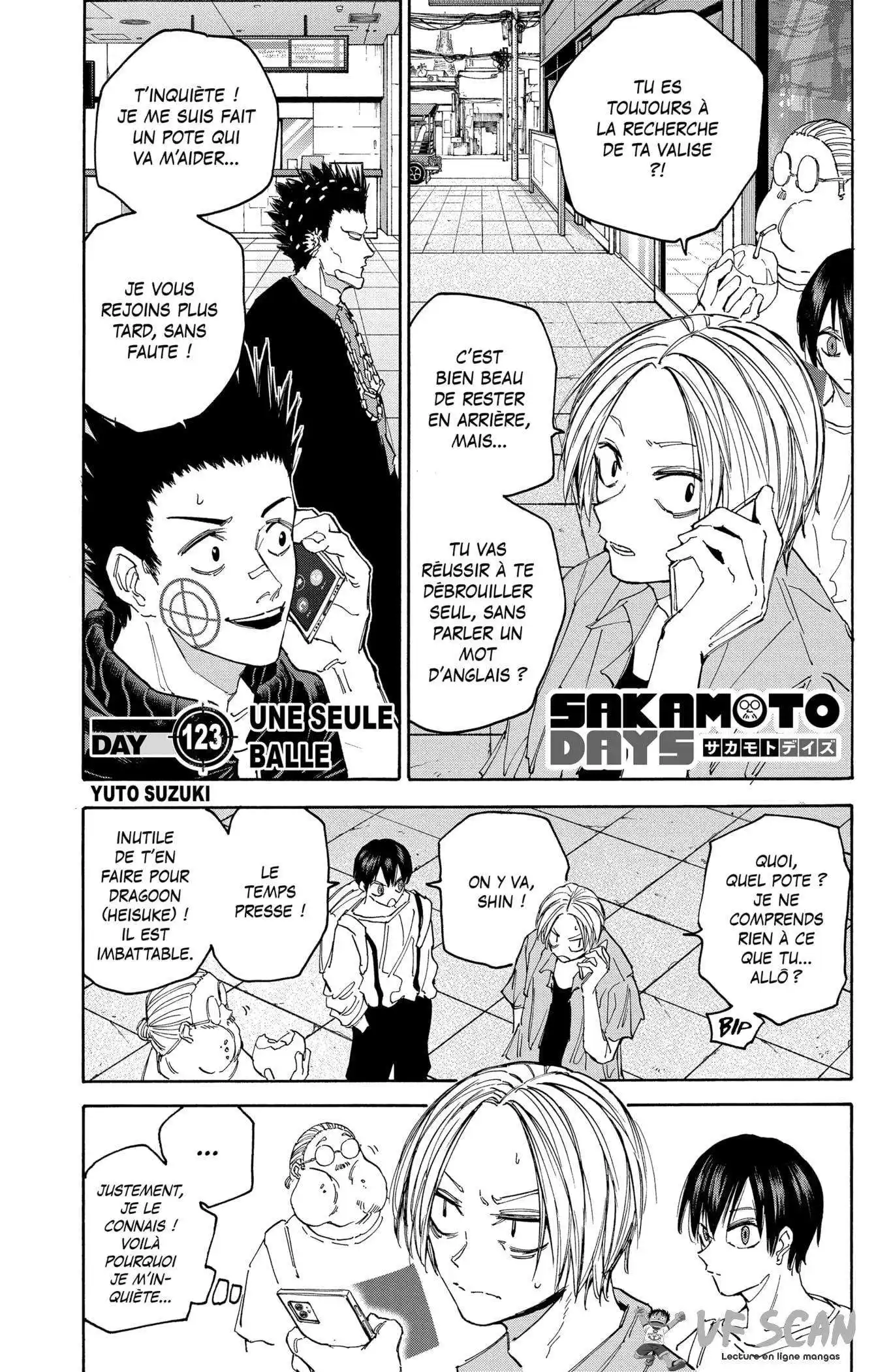Sakamoto Days 123 page 1