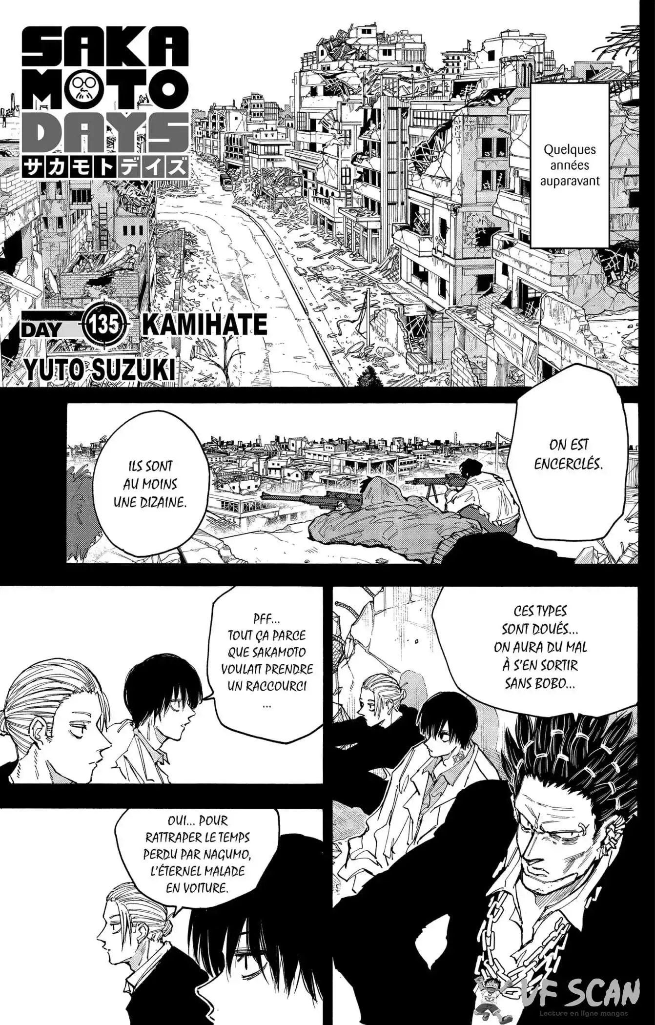 Sakamoto Days 135 page 1
