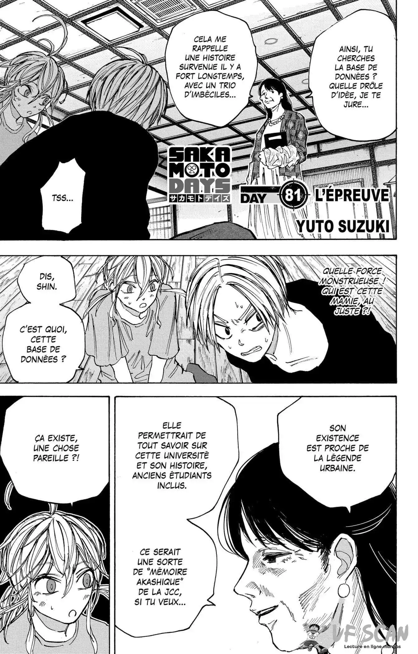 Sakamoto Days 81 page 1