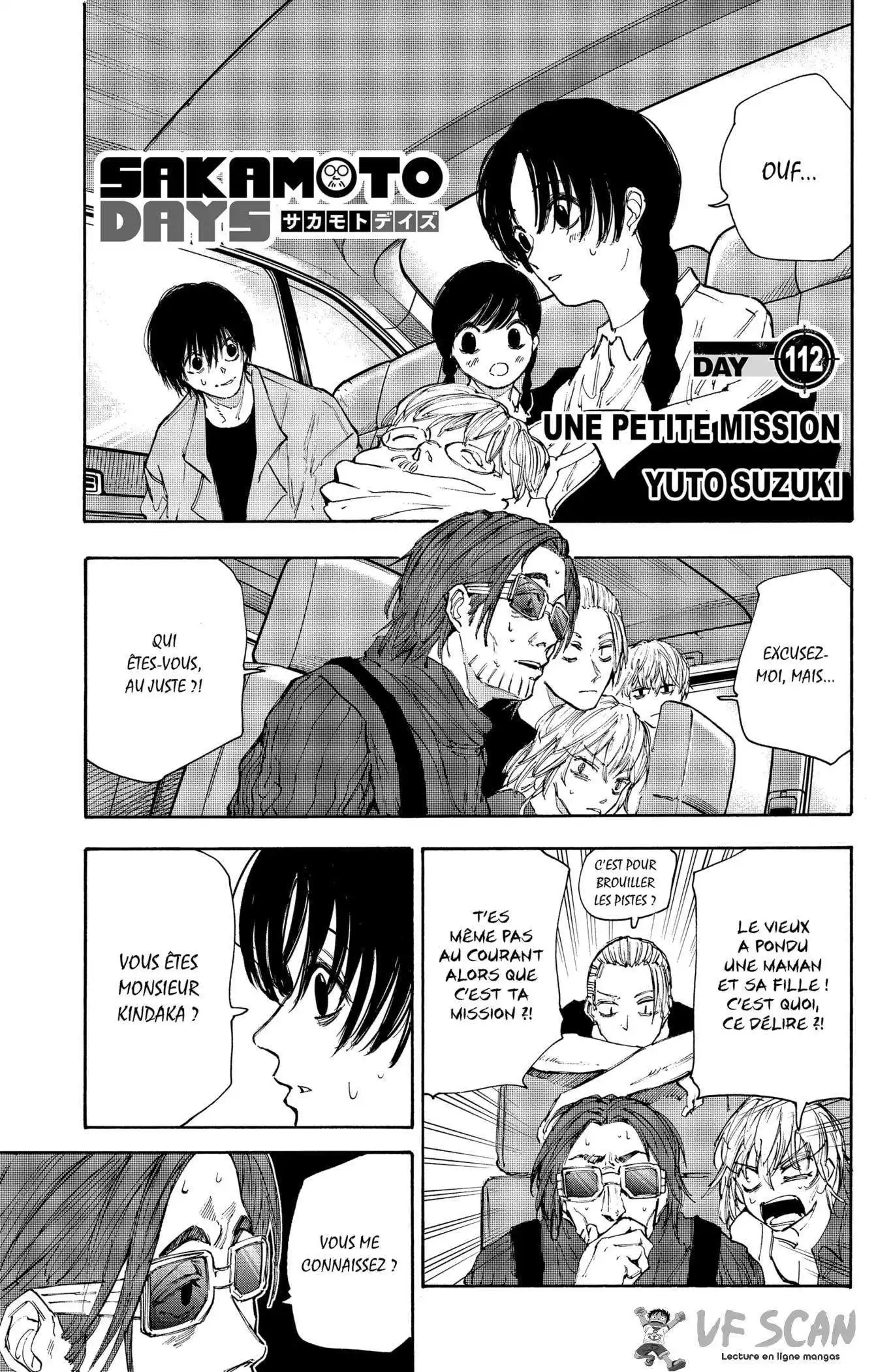 Sakamoto Days 112 page 1