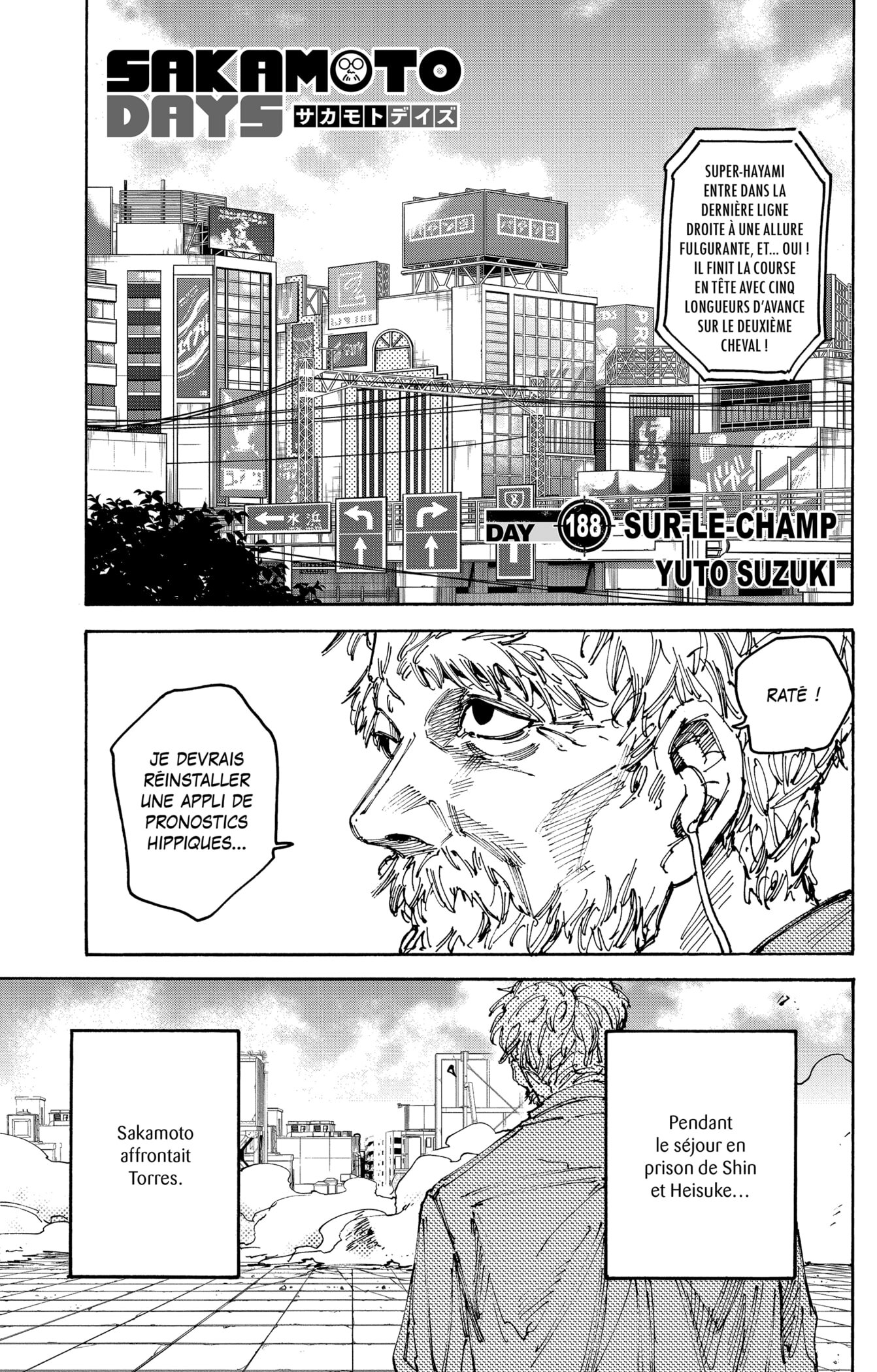 Sakamoto Days 188 page 1
