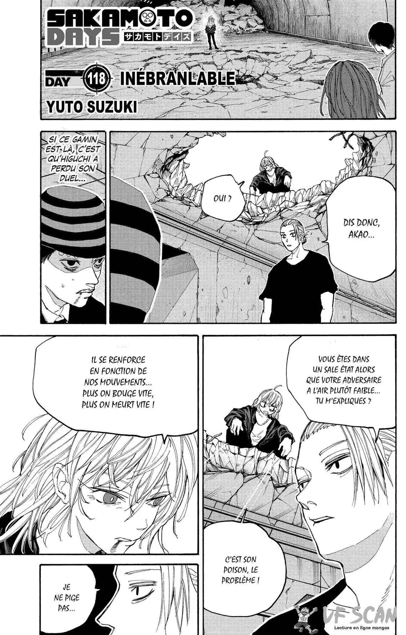 Sakamoto Days 118 page 1