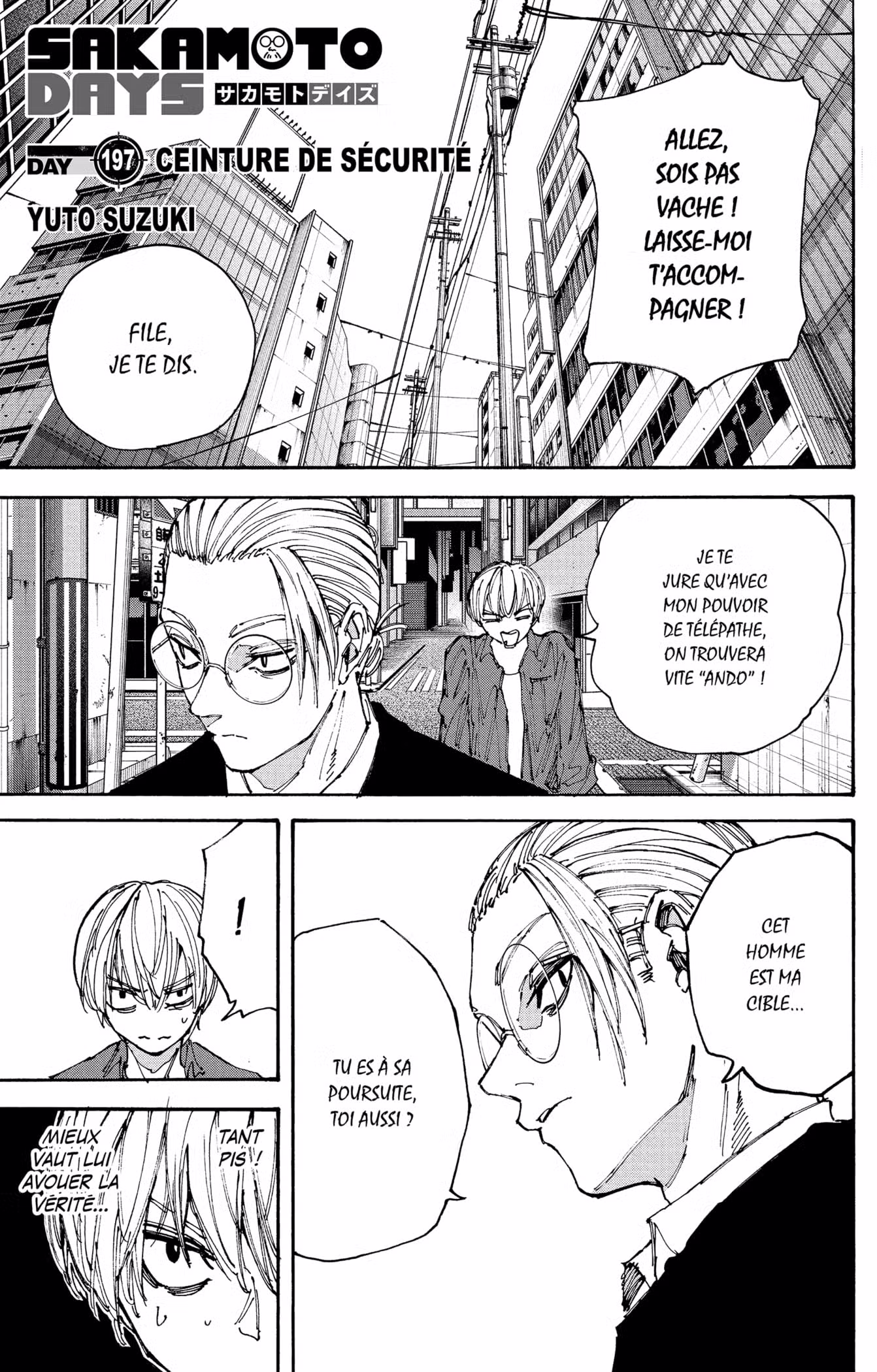 Sakamoto Days 197 page 1