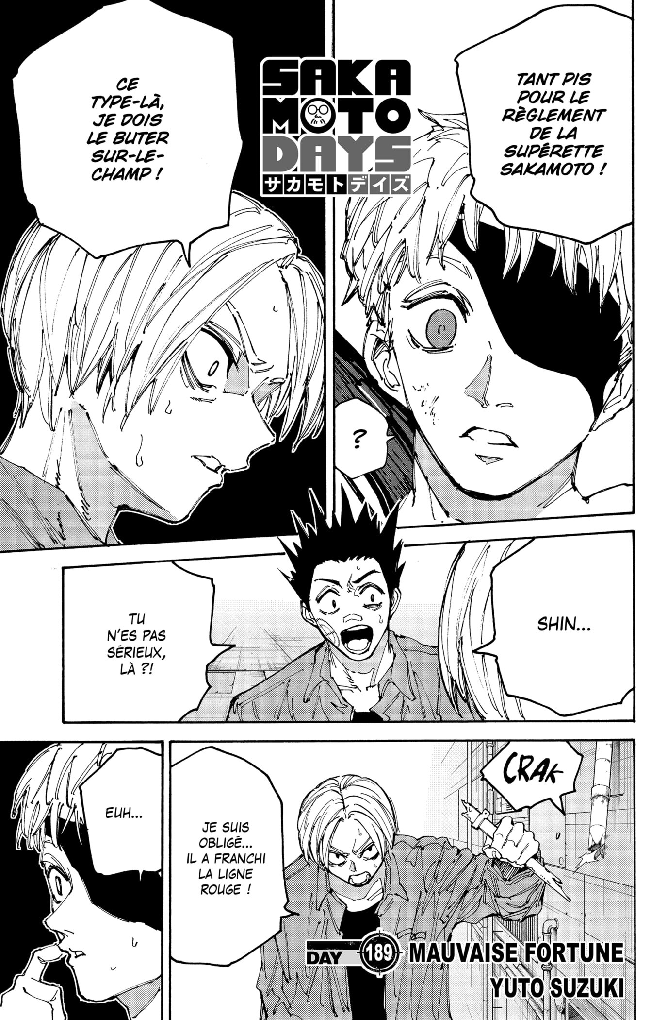 Sakamoto Days 189 page 1