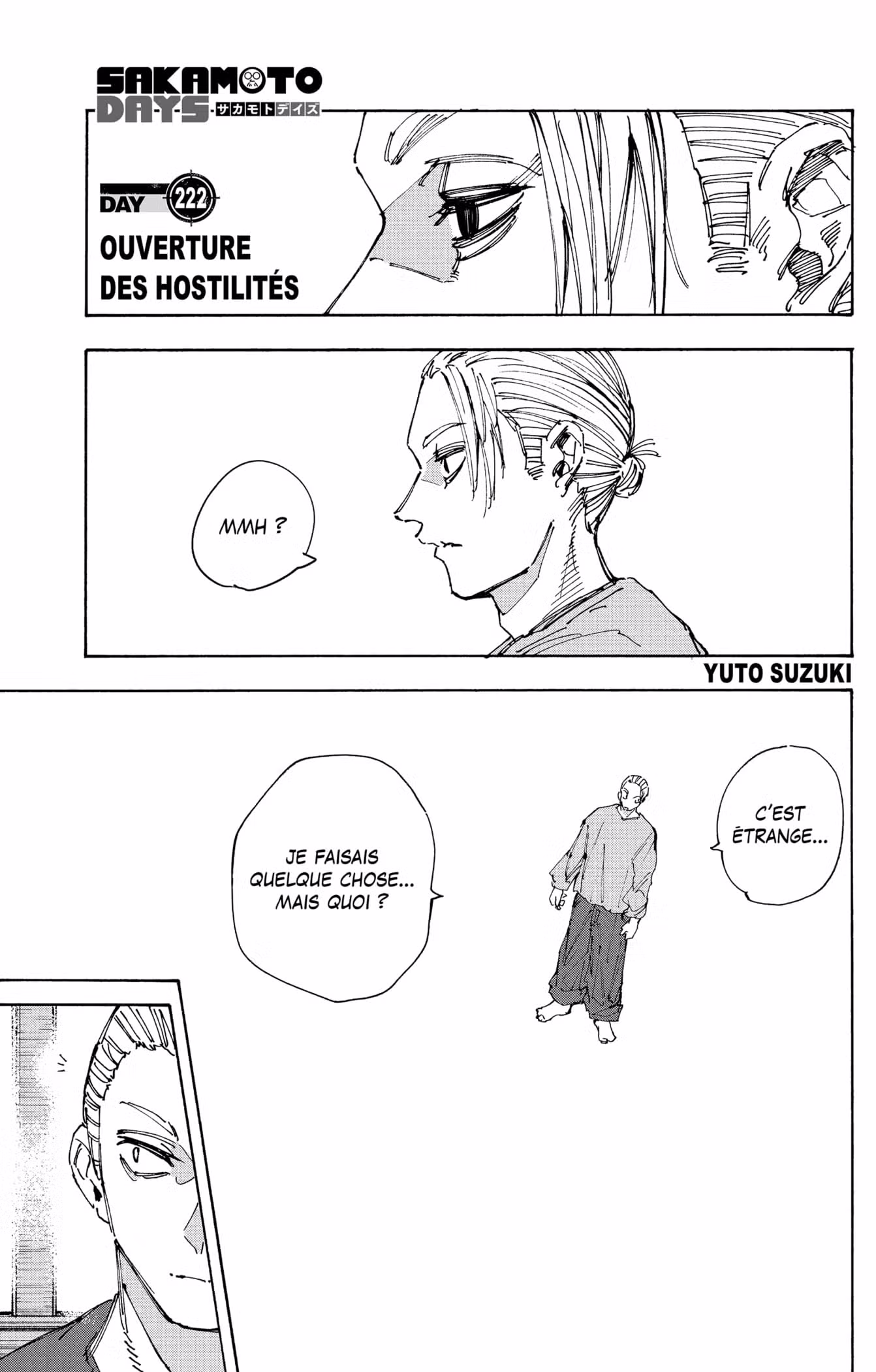 Sakamoto Days 222 page 1