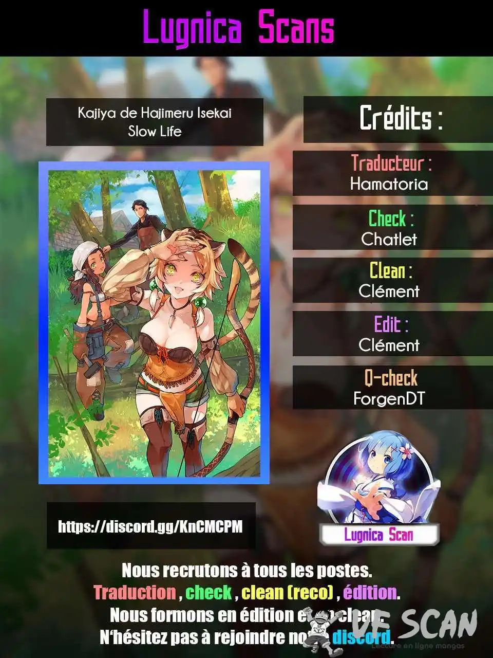 Kajiya de Hajimeru Isekai Slow Life 8 page 1