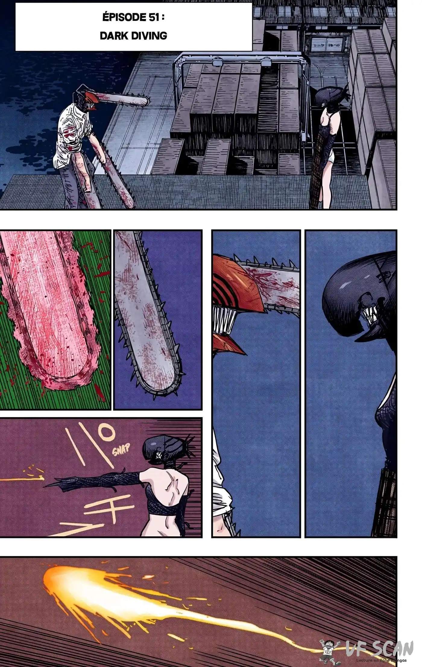 Chainsaw Man – Digital Colored Comics 51 page 1