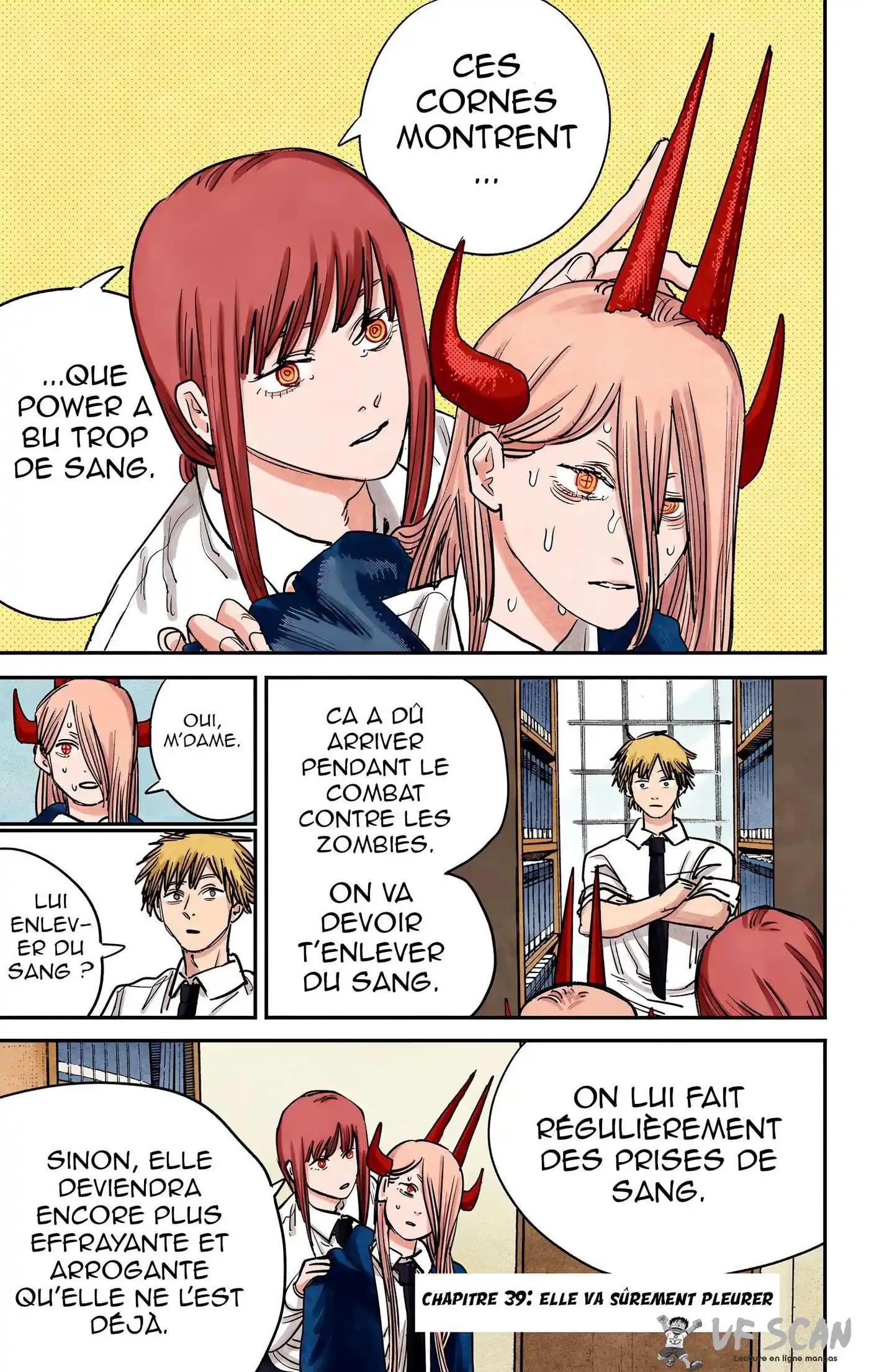 Chainsaw Man – Digital Colored Comics 39 page 1