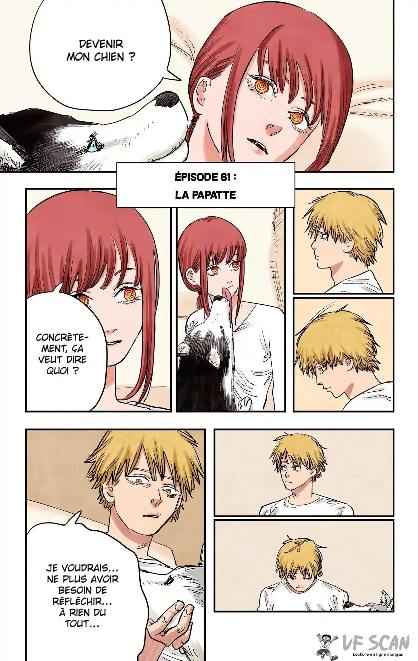 Chainsaw Man – Digital Colored Comics 81 page 1